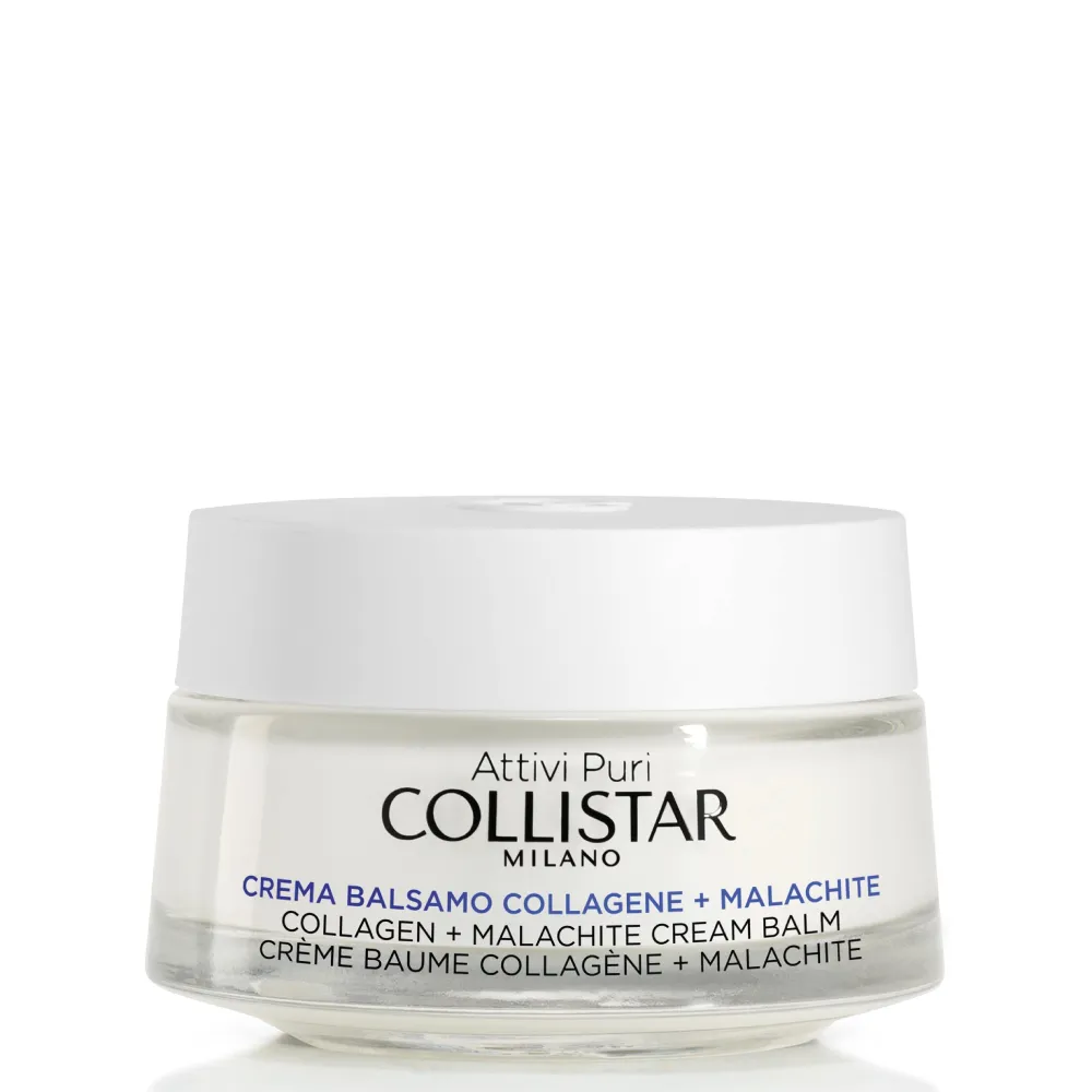 Collistar Pure Actives Collagen + Malachite Cream-balm 50 Ml 1.7 Fl.oz 1 Collistar Pure Actives Collagen + Malachite Cream-balm 50 Ml 1.7 Fl.oz