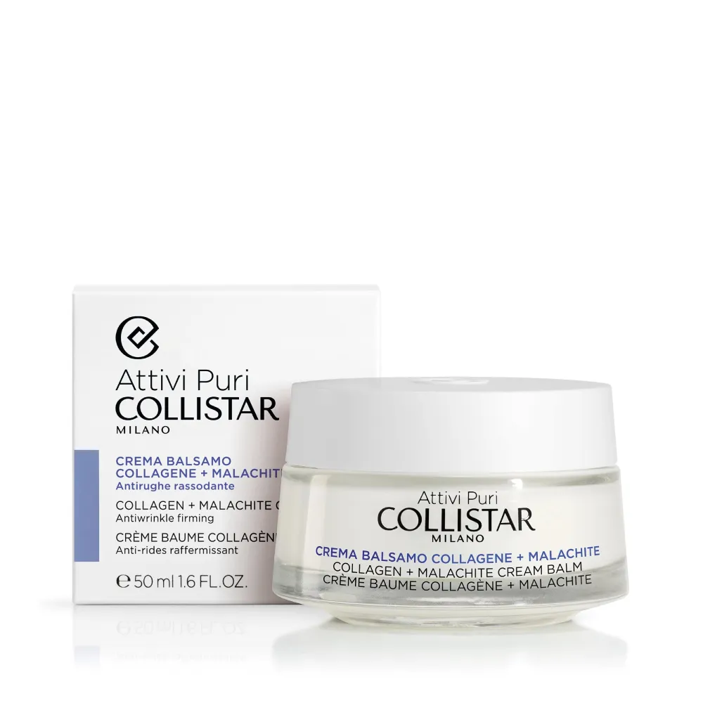 Collistar Pure Actives Collagen + Malachite Cream-balm 50 Ml 1.7 Fl.oz 2 Collistar Pure Actives Collagen + Malachite Cream-balm 50 Ml 1.7 Fl.oz - Image 2