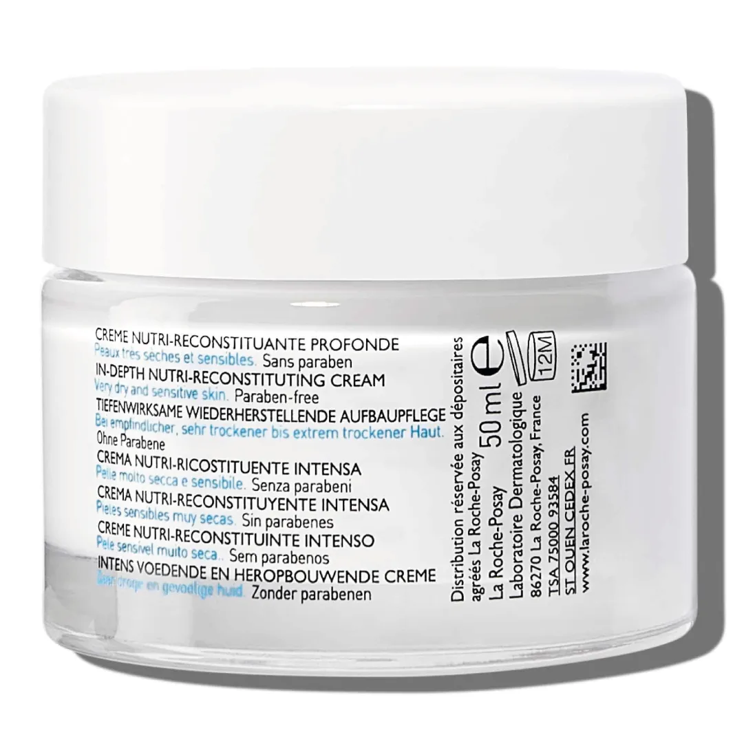 LA ROCHE-POSAY La Roche Posay Nutritic Intense Rich Moisturizing Cream For Very Dry Skin 50ml 2 LA ROCHE-POSAY La Roche Posay Nutritic Intense Rich Moisturizing Cream For Very Dry Skin 50ml - Image 2