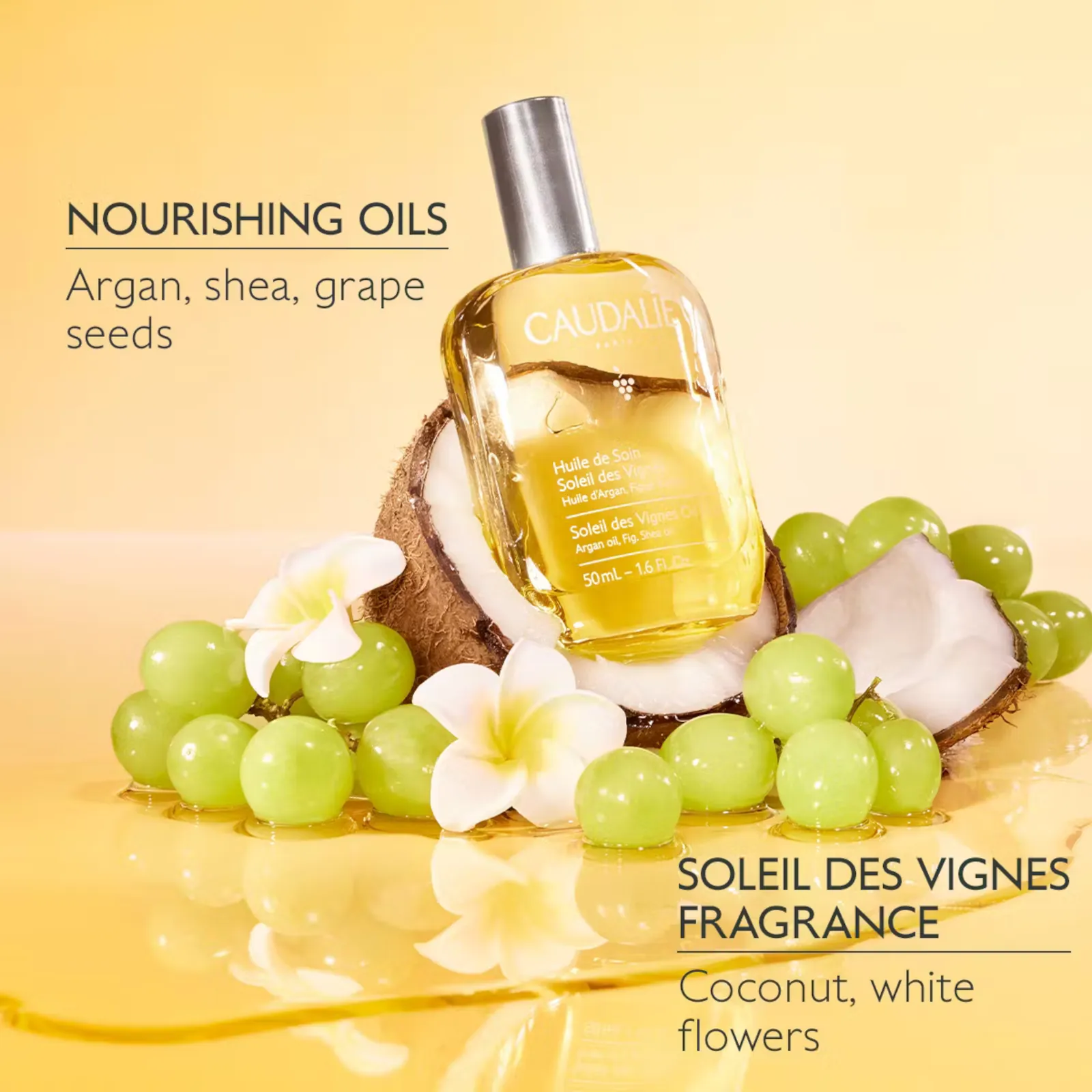Caudalie Soleil Des Vignes Oil Elixir 50ml 1.6fl.oz 2 Caudalie Soleil Des Vignes Oil Elixir 50ml 1.6fl.oz - Image 2