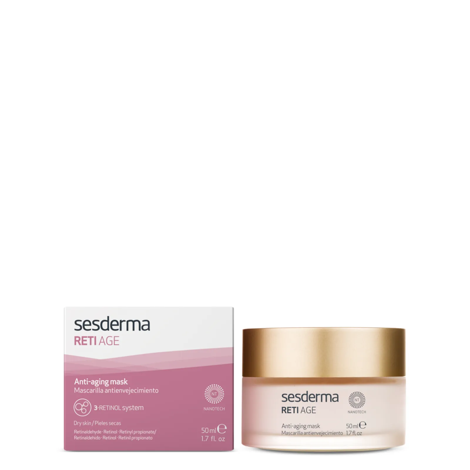 Sesderma Reti Age Anti-aging Mask For Dry Skin 50ml 1.7fl.oz 2 Sesderma Reti Age Anti-aging Mask For Dry Skin 50ml 1.7fl.oz - Image 2