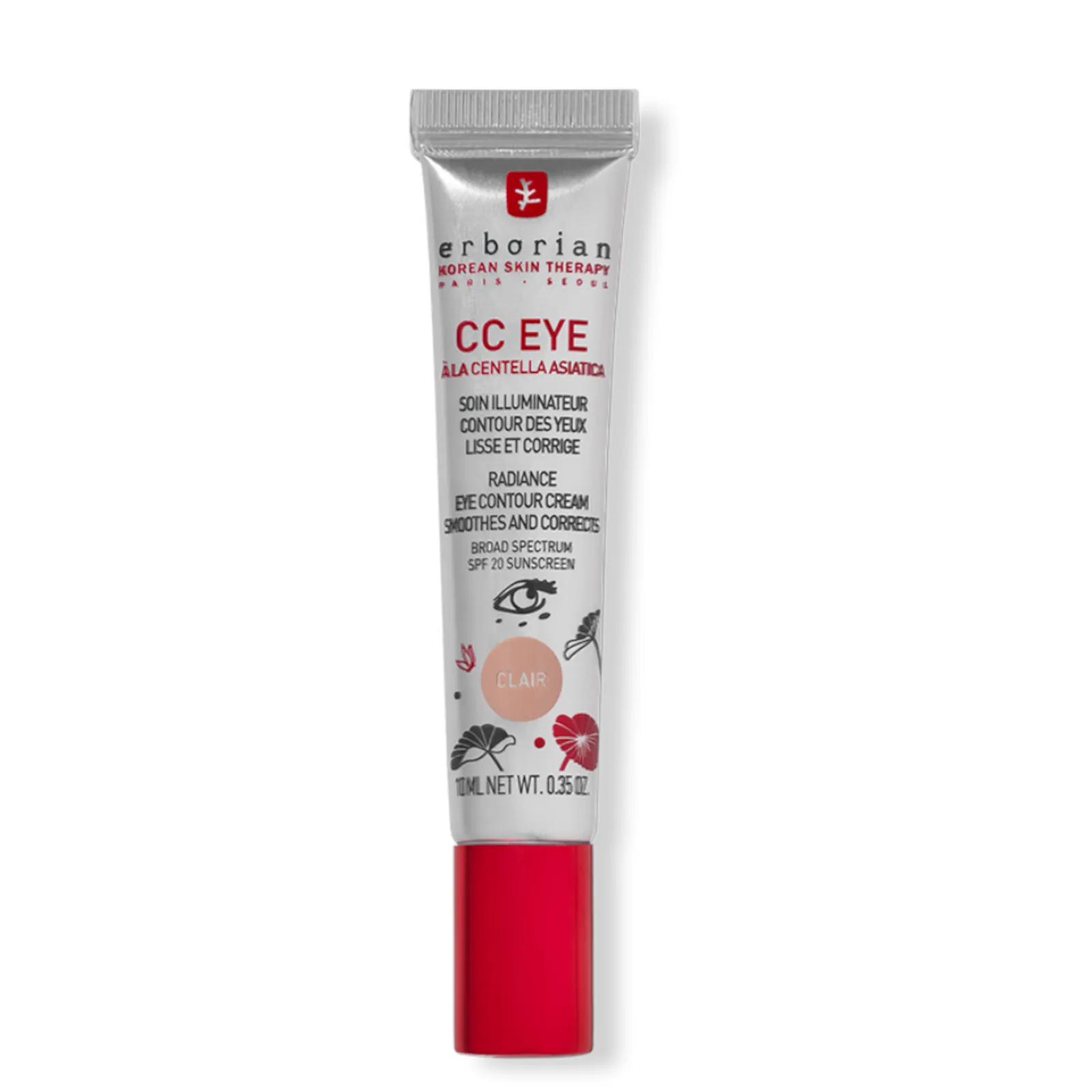 Erborian Cc Eye Tinted Eye Contour Cream Spf20 10ml - Clair 1 Erborian Cc Eye Tinted Eye Contour Cream Spf20 10ml - Clair