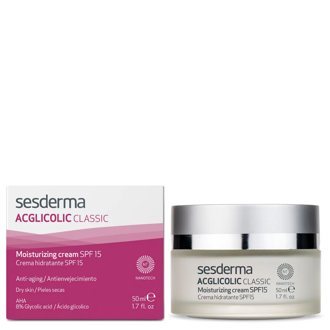 Sesderma Acglicolic Classic Anti-aging Cream Spf15 Dry Skin 50ml 1.7fl.oz 1 Sesderma Acglicolic Classic Anti-aging Cream Spf15 Dry Skin 50ml 1.7fl.oz