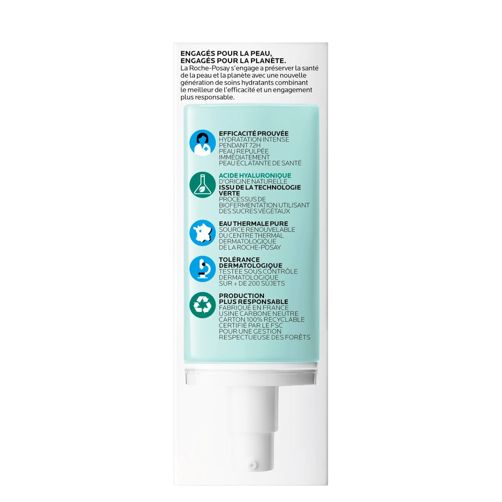 LA ROCHE-POSAY La Roche Posay Hydraphase Ha Light Hyaluronic Acid Facial Cream 50ml 1.69fl.oz 2 LA ROCHE-POSAY La Roche Posay Hydraphase Ha Light Hyaluronic Acid Facial Cream 50ml 1.69fl.oz - Image 2