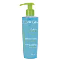 Bioderma Sebium Purifying Cleansing Gel For Combination To Oily Skin 200ml