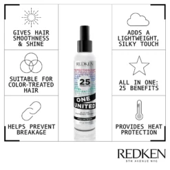 Redken One United All-in-one Multi-benefit Treatment Leave-in 150ml 5.0fl.oz -Sesderma Cosmetics lyskin redken one united all in one multi benefit treatment leave in RED00010 5