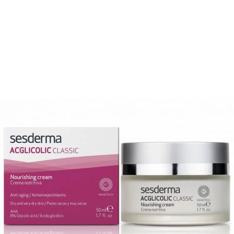 Sesderma Acglicolic Classic Anti-aging Cream Very Dry Skin 50ml 1.7fl.oz 2 Sesderma Acglicolic Classic Anti-aging Cream Very Dry Skin 50ml 1.7fl.oz - Image 2