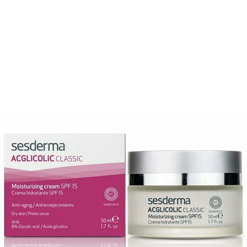 Sesderma Acglicolic 20 Anti-aging Cream Spf15 Dry Skin 50ml 1.7fl.oz 2 Sesderma Acglicolic 20 Anti-aging Cream Spf15 Dry Skin 50ml 1.7fl.oz - Image 2
