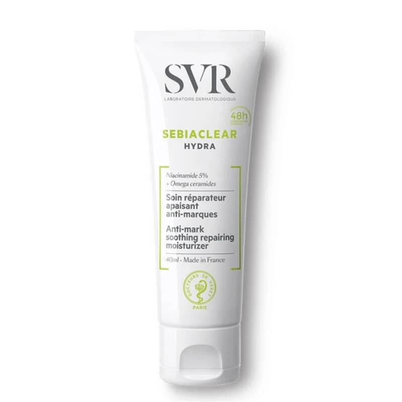 Svr Sebiaclear Hydra Anti-marks Soothing Repairing Moisturizer 40ml 1 Svr Sebiaclear Hydra Anti-marks Soothing Repairing Moisturizer 40ml